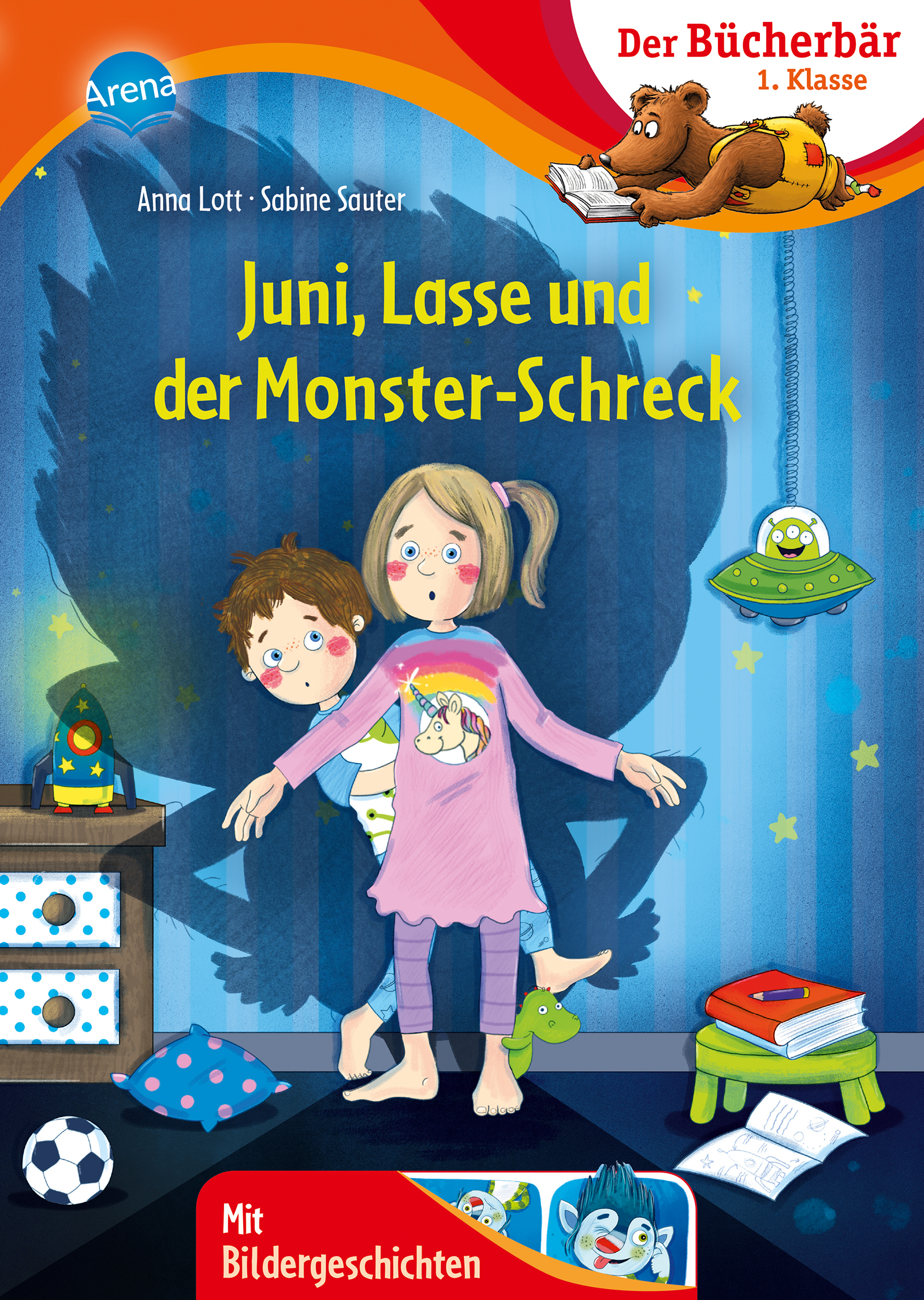 Juni, Lasse und der Monsterschreck (c) Arena Verlag