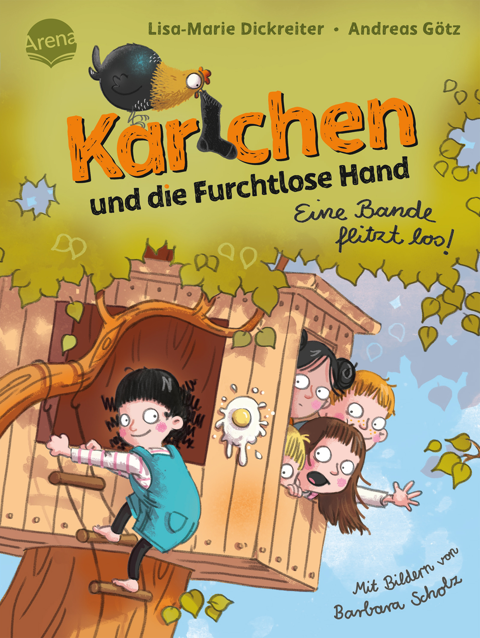 Eine Bande flitzt los! (c) Arena-Verlag