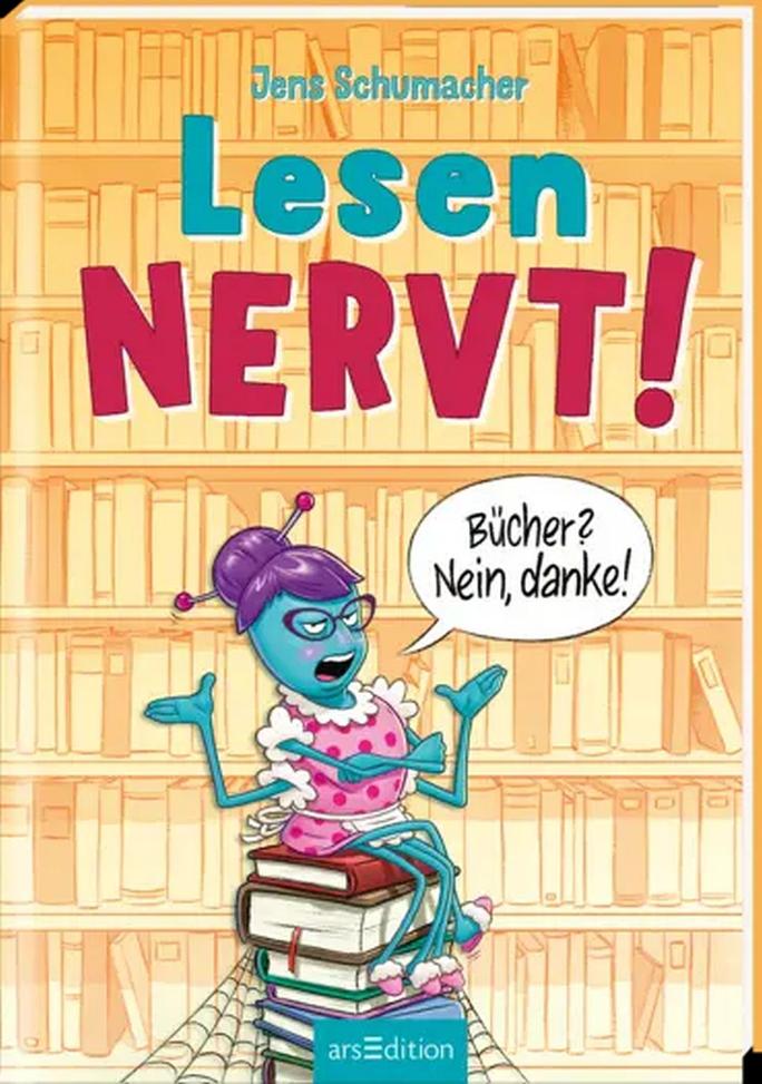 Lesen nervt! Bücher? Nein, danke!