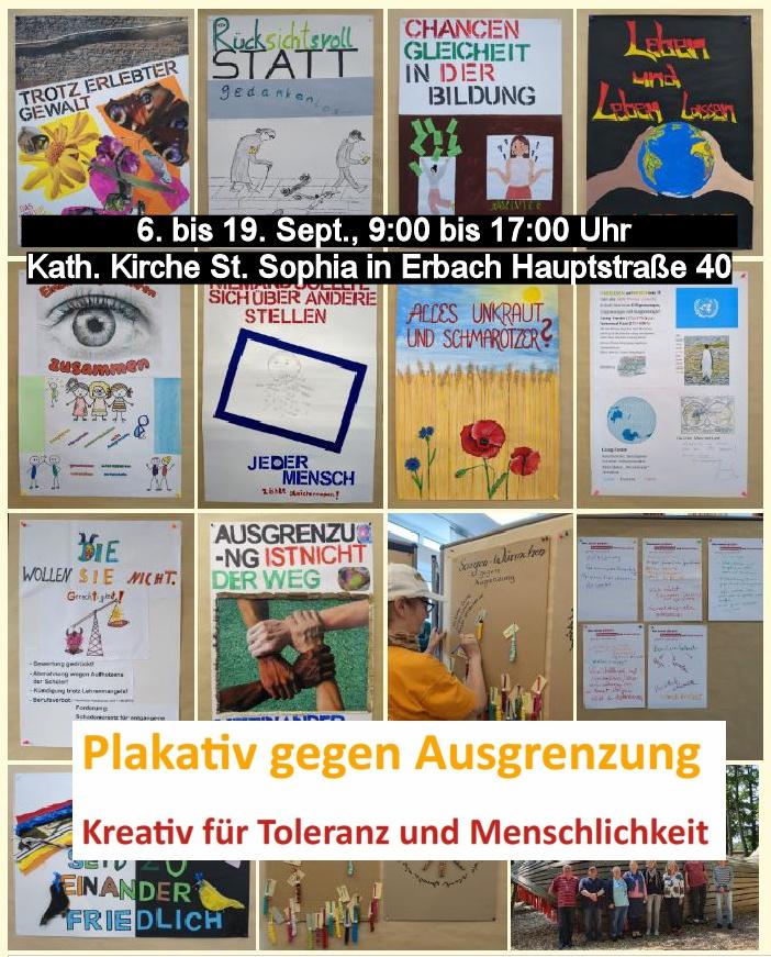 Ausstellung Plakativ gegen Ausgrenzung