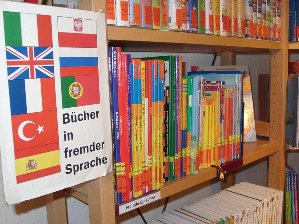 Wir sprechen viele Sprachen (c) Bücherei St. Sophia