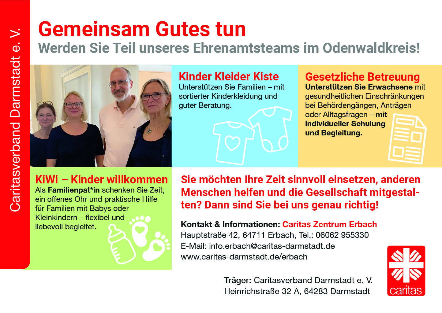 Gemeinsam Gutes tun! (c) Caritas Zentrum Erbach