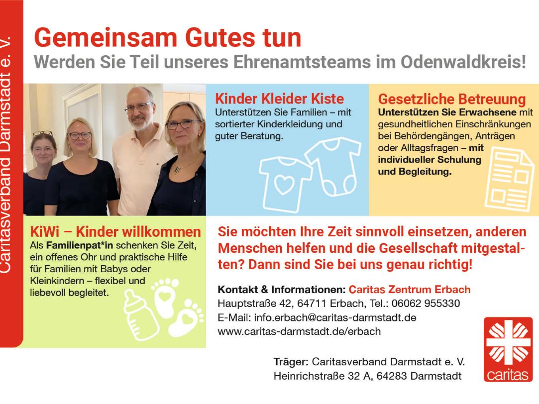Postkarte mit unterschiedlichen Text- und Bildelementen