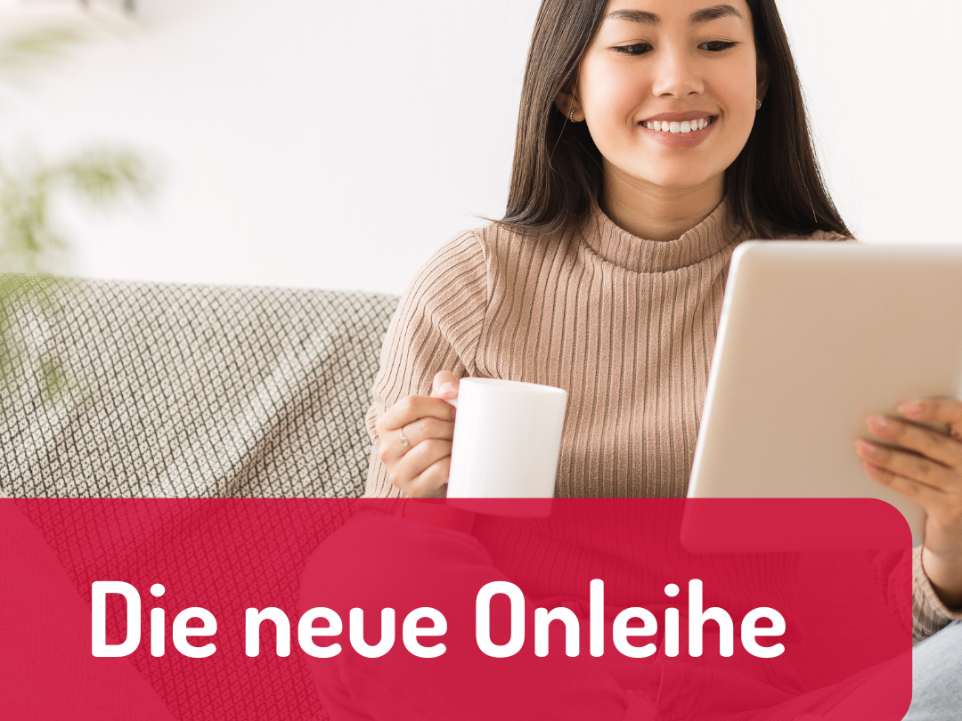 Frau mit Tablet