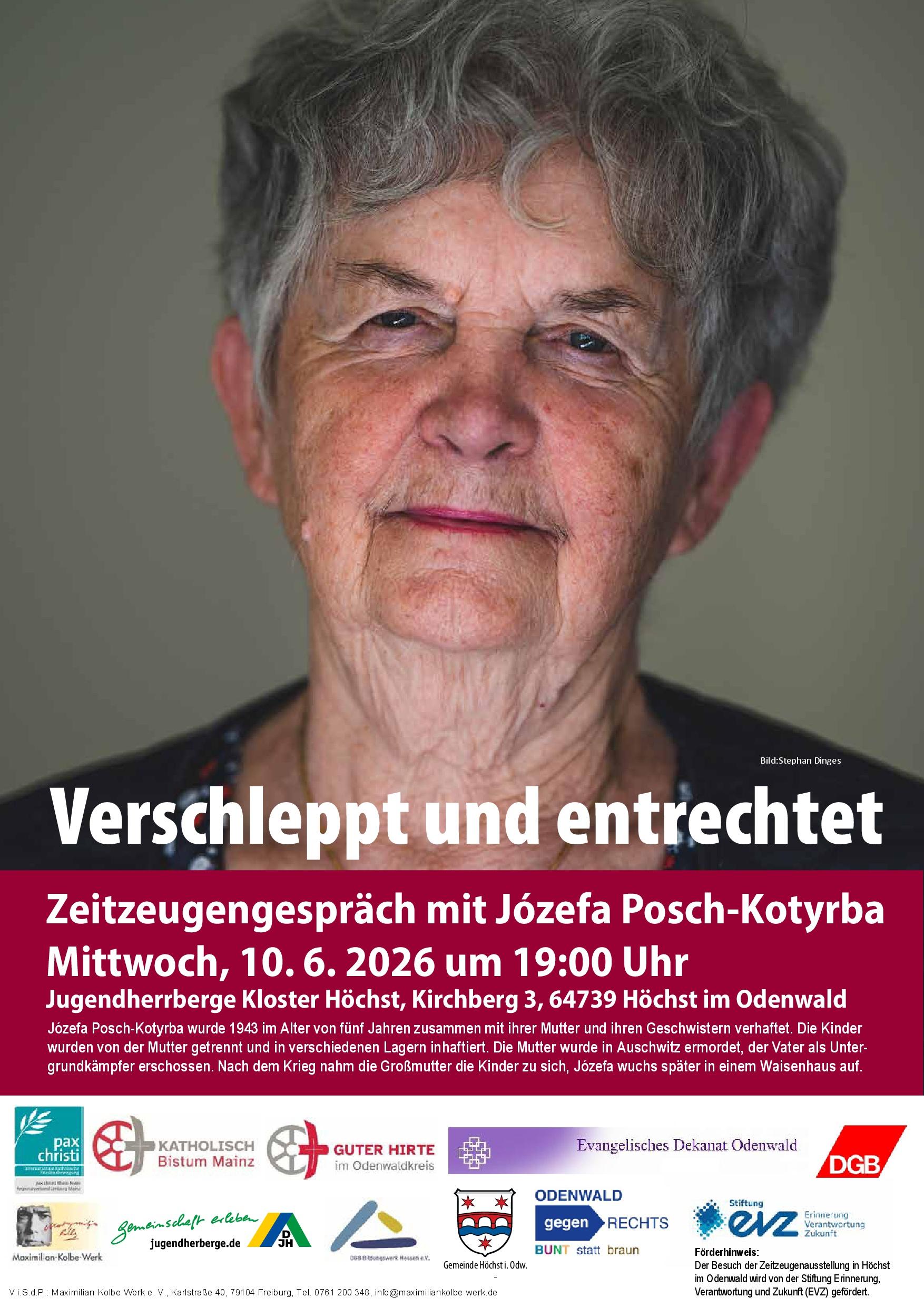Jozefa Posch-Kotyrba in  Höchst (c) Bistum Mainz