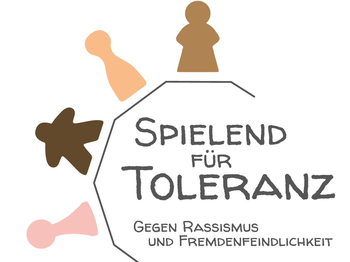 Logo mit Spielfiguren