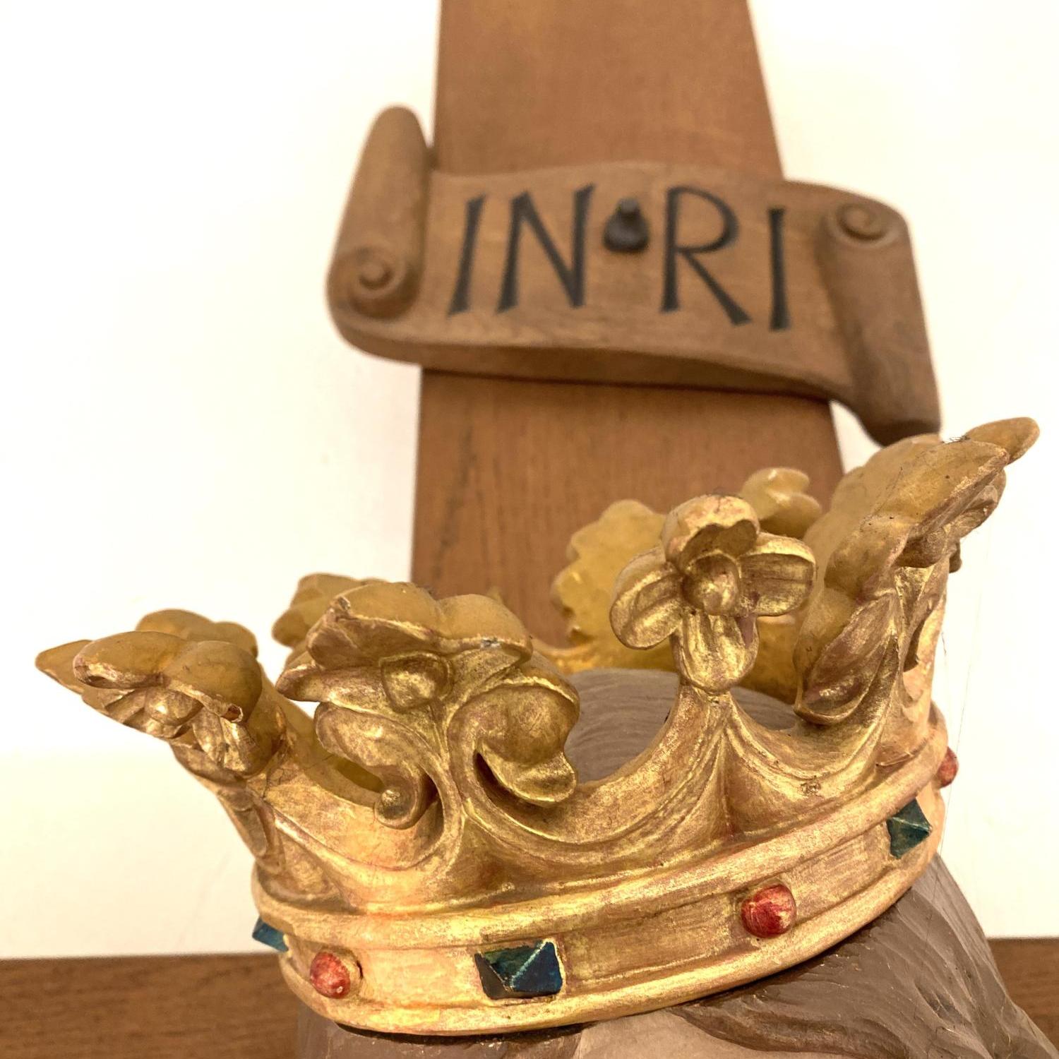 INRI-Inschrift am Kreuz