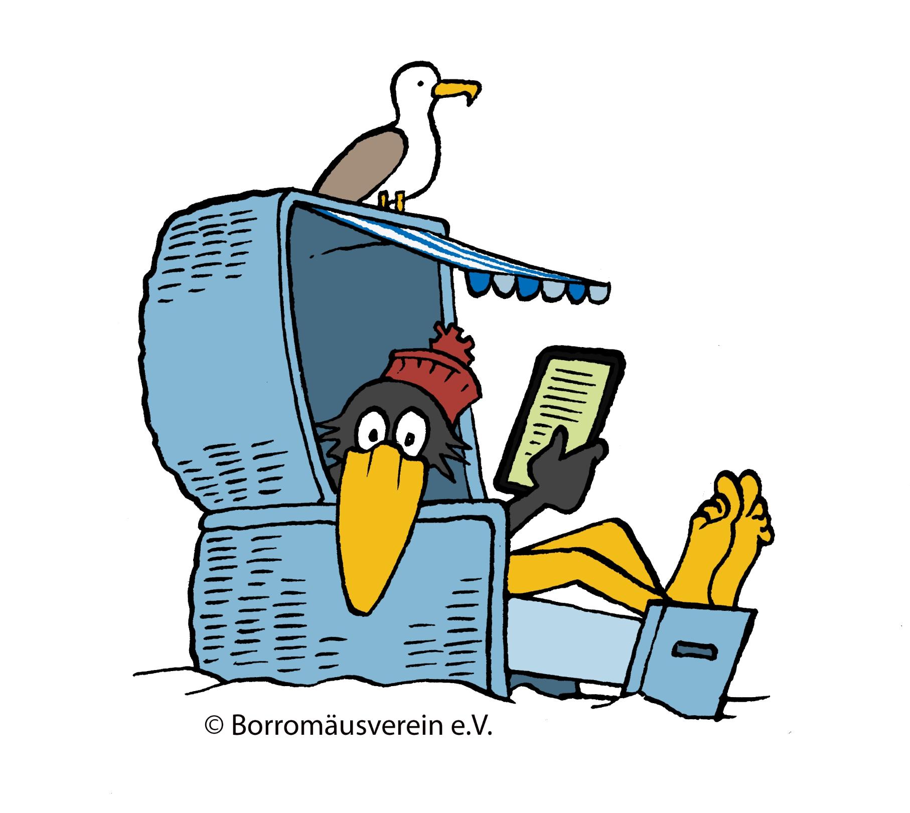 Fridolin_Strandkorb_4c_-® (c) Borromäusverein e.V.