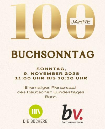 100 Jahre Buchsonntag
