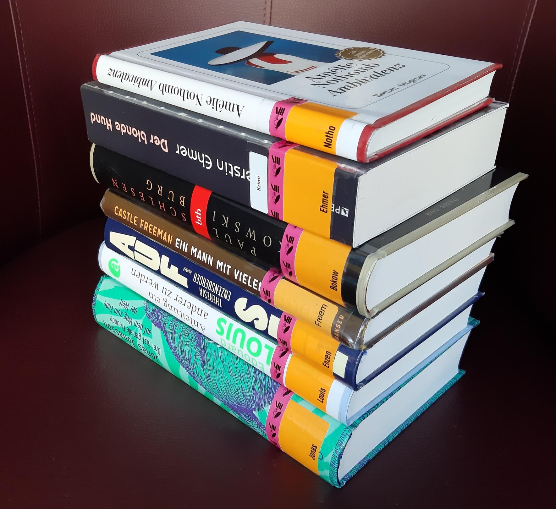 Bücherstapel wartet auf Einarbeitung (c) www.pixabay.com