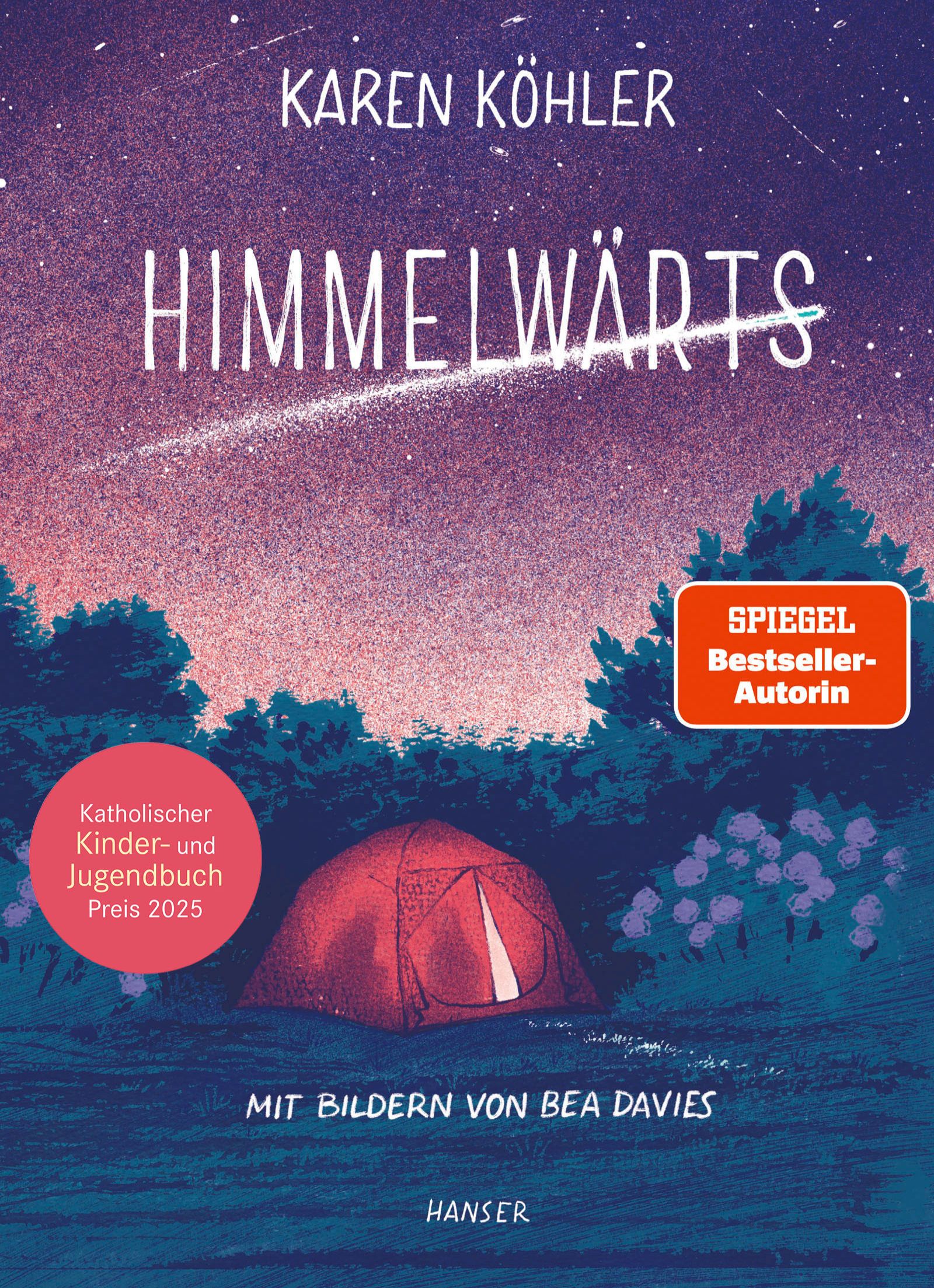 Karen Köhler und Bea Davies: Himmelwärts (c) Carl Hanser Verlag