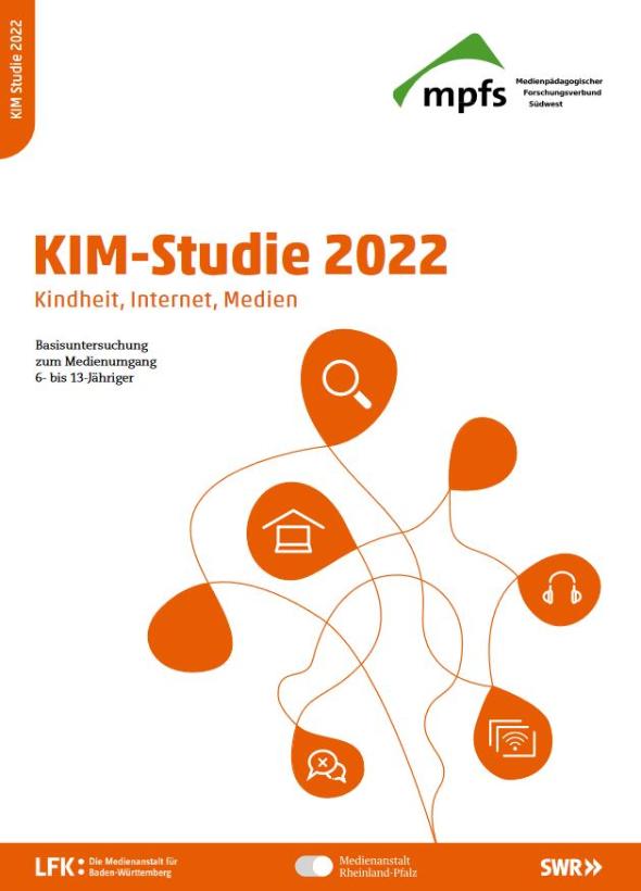 Deckblatt der KIM-Studie 2022 (c) mpfs - Medienpädagogischer Forschungsverbund Südwest