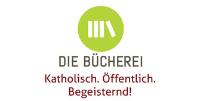 DIE BÜCHEREI-Logo mit Katholisch.Öffentlich.Begeisternd