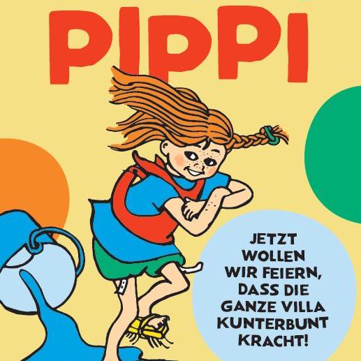 Plakat 80 Jahre Pippi Langstrumpf - Sei mehr Pippi