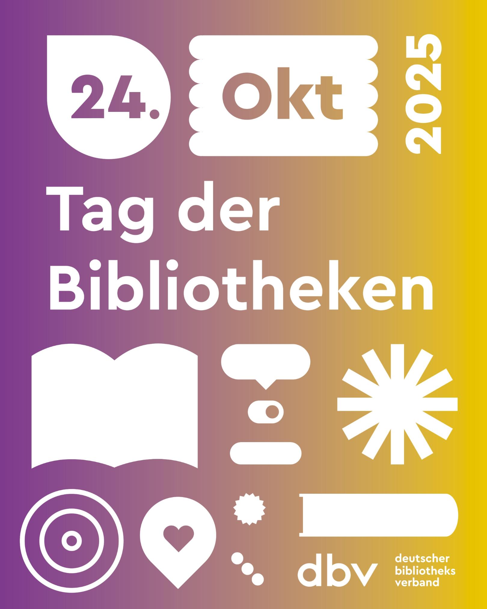 Logo Tag der Bibliotheken 2025 (c) dbv