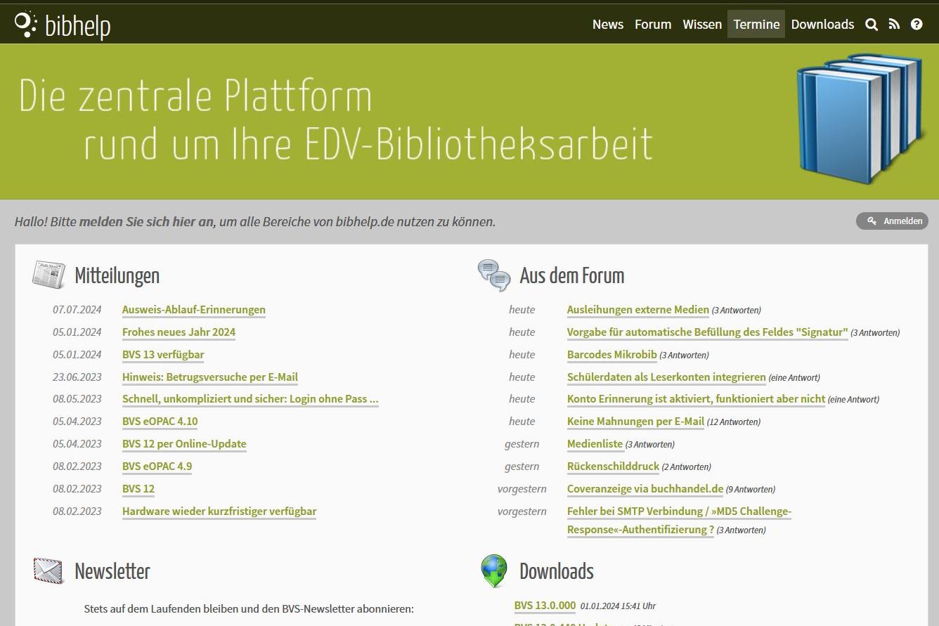 Startseite bibhelp.de