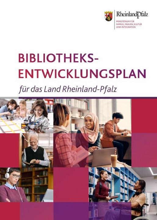 Titelblatt des Bibliotheksentwicklungsplans RLP