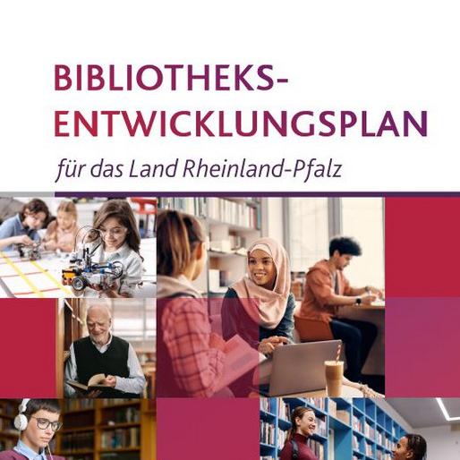 Titelblatt des Bibliotheksentwicklungsplans RLP