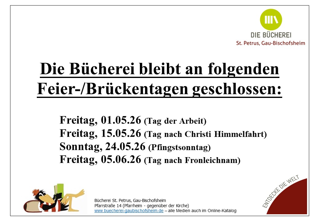 Schließtage Mai_Juni
