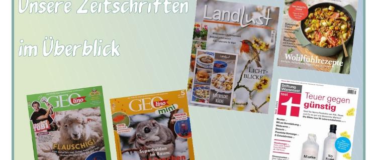 Zeitschriften für Kinder und Erwachsene