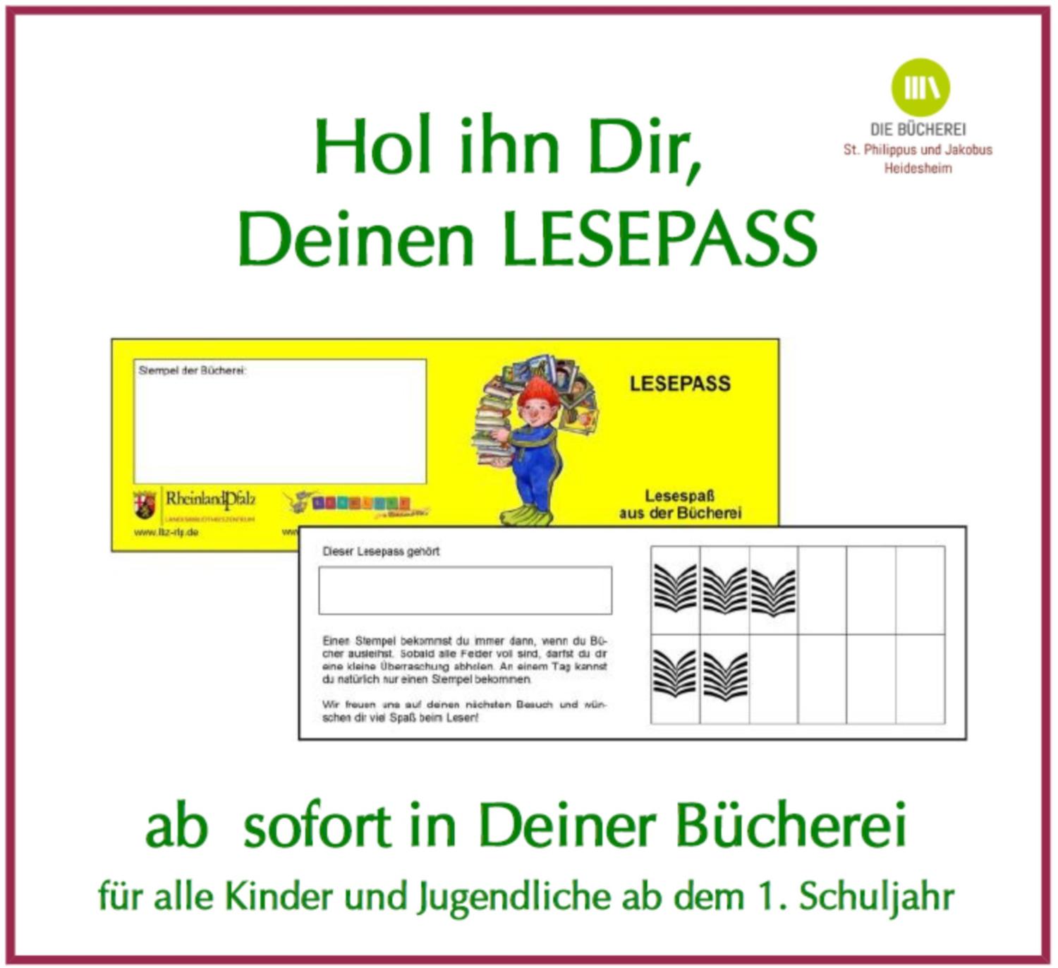 Lesepass KÖb Heidesheim