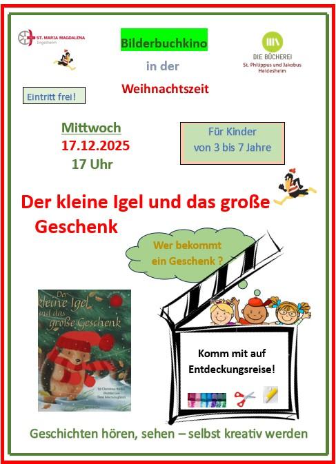 Bilderbuchkino - Der kleine Igel und das große Geschenk