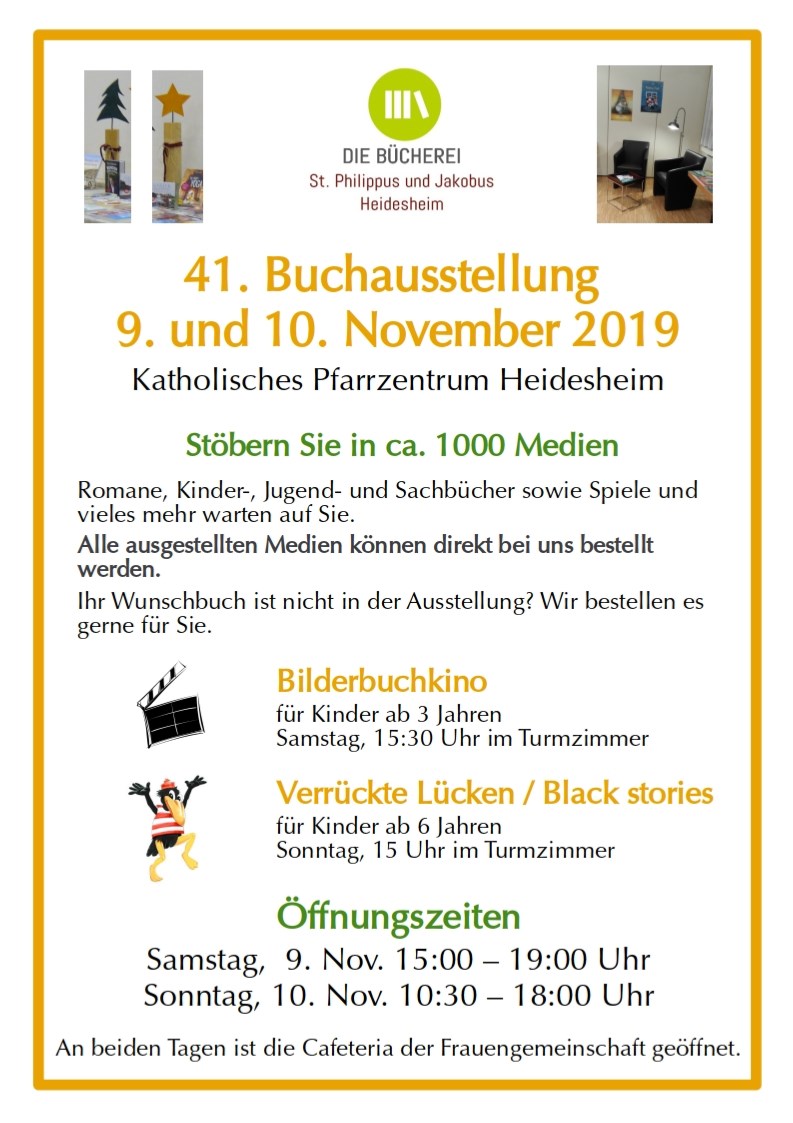 Plakat Buchausstellung 2019 (c) KÖB