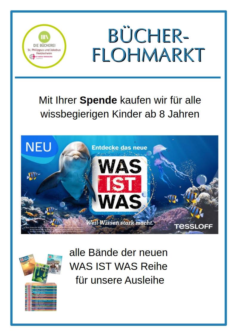 Bücherflohmarkt am ökumenischen Sommerfest