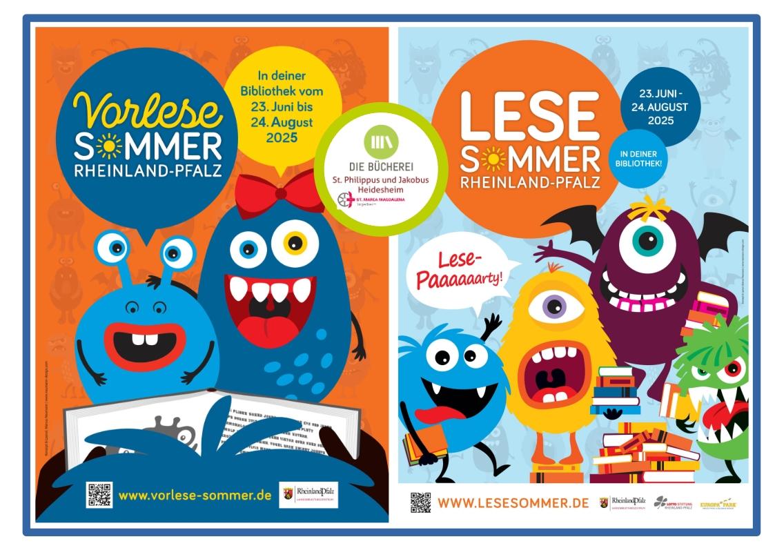 Plakat Lesesommer 2025