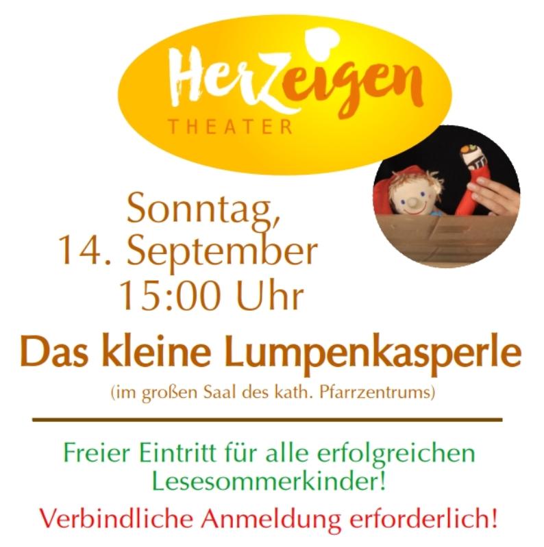 Plakat - Das kleine Lumpenkasperle (c) KÖB Heidesheim