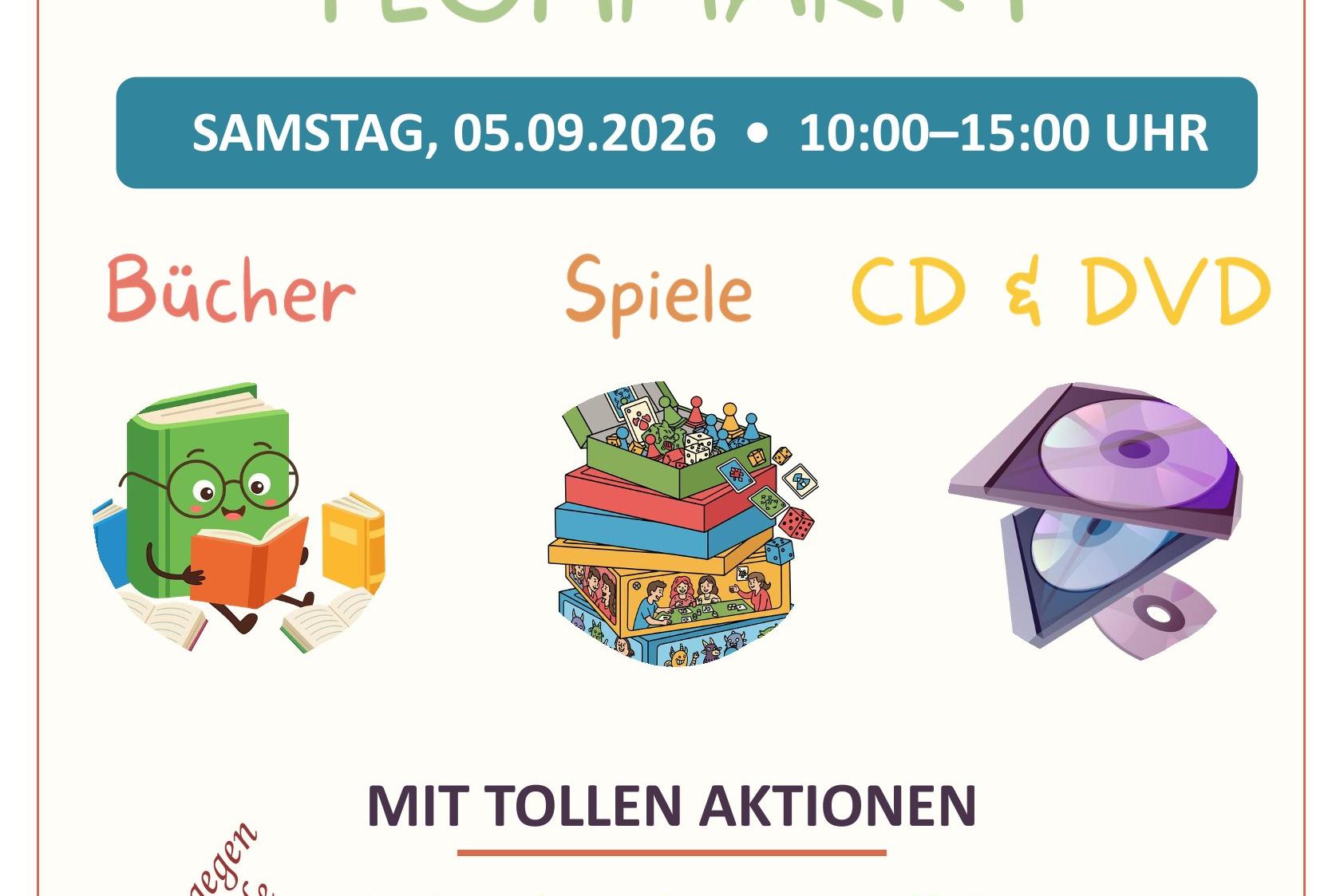 Bücherflohmarkt 2026