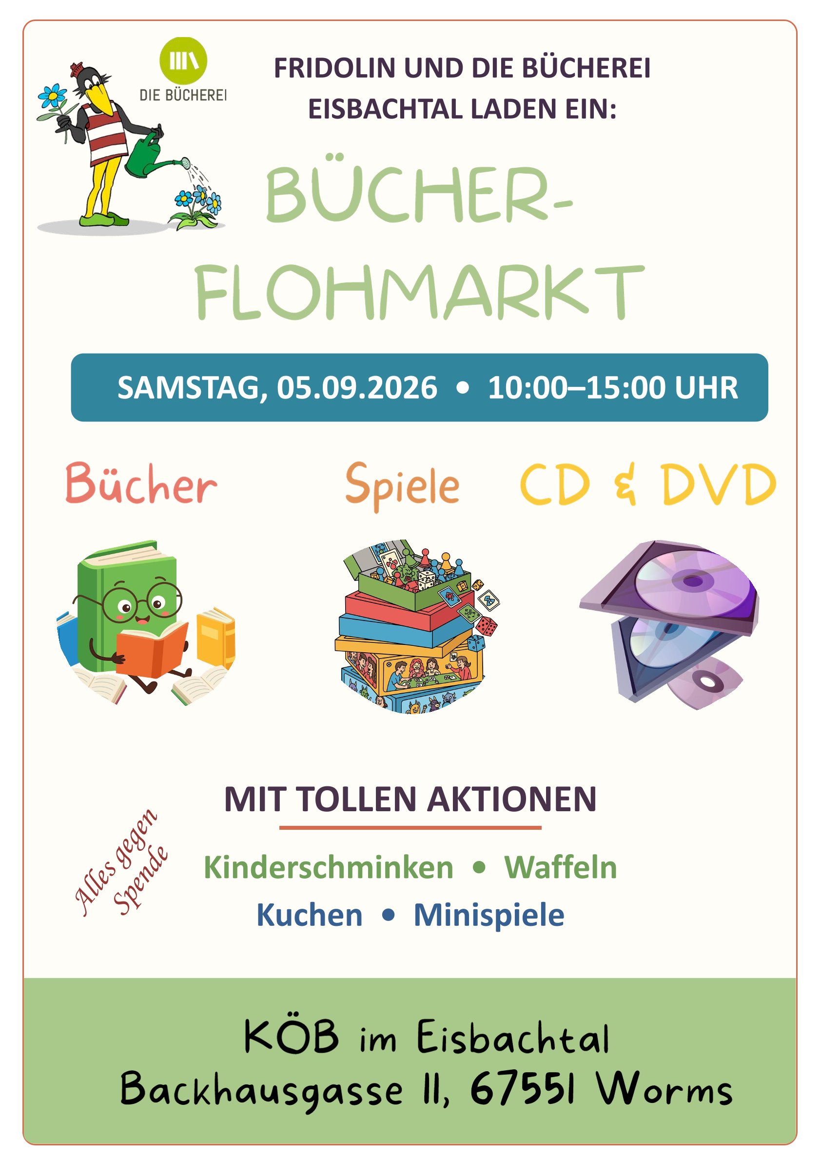 Bücherflohmarkt 2026