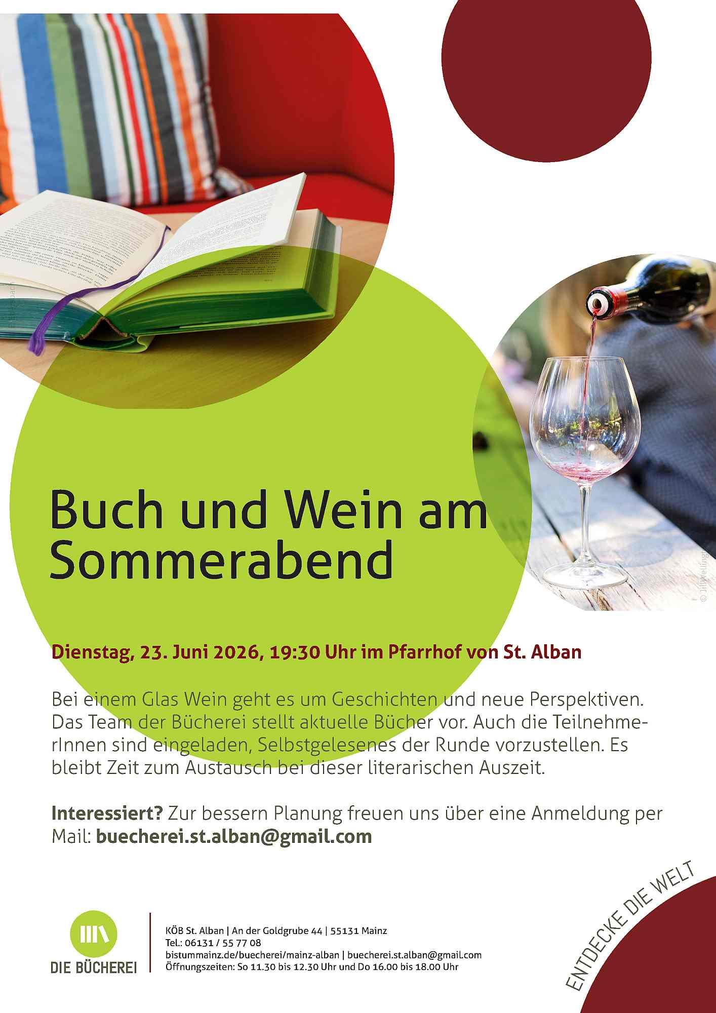 (c) Die Bücherei St. Alban