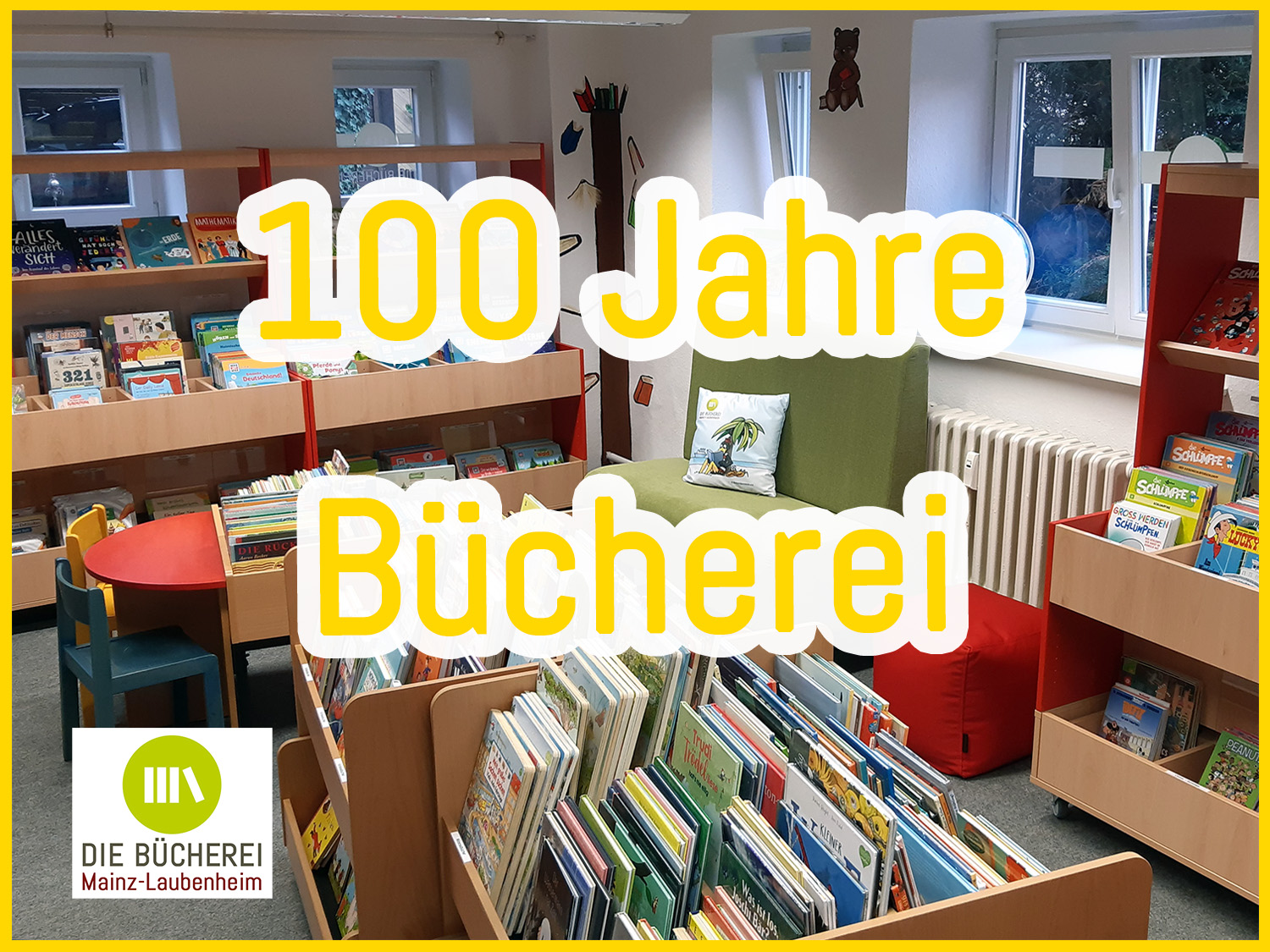 Besuchen Sie unseren Tag der offenen Tür am 07. Juli! (c) Die Bücherei Manz-Laubenheim