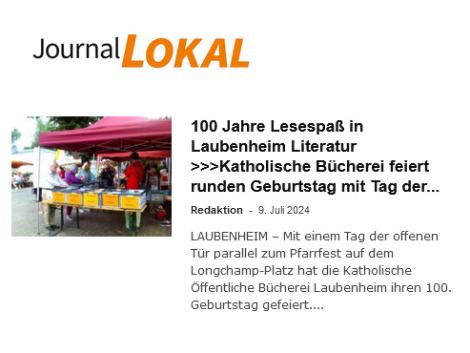 100-Jahre-Lesespass-in-Laubenheim-JL-Teaser (c) Journal Lokal