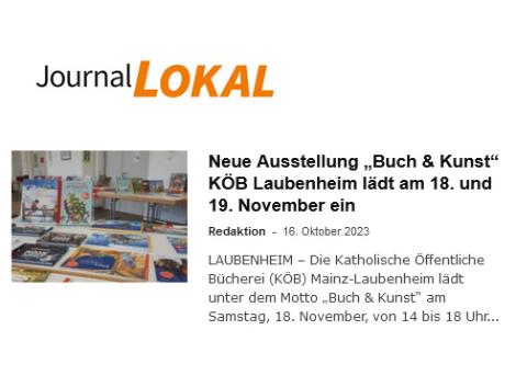 Neue-Ausstellung-Buch-und-Kunst-Buecherei-Laubenheim-laedt-ein-JL-Teaser (c) Journal Lokal