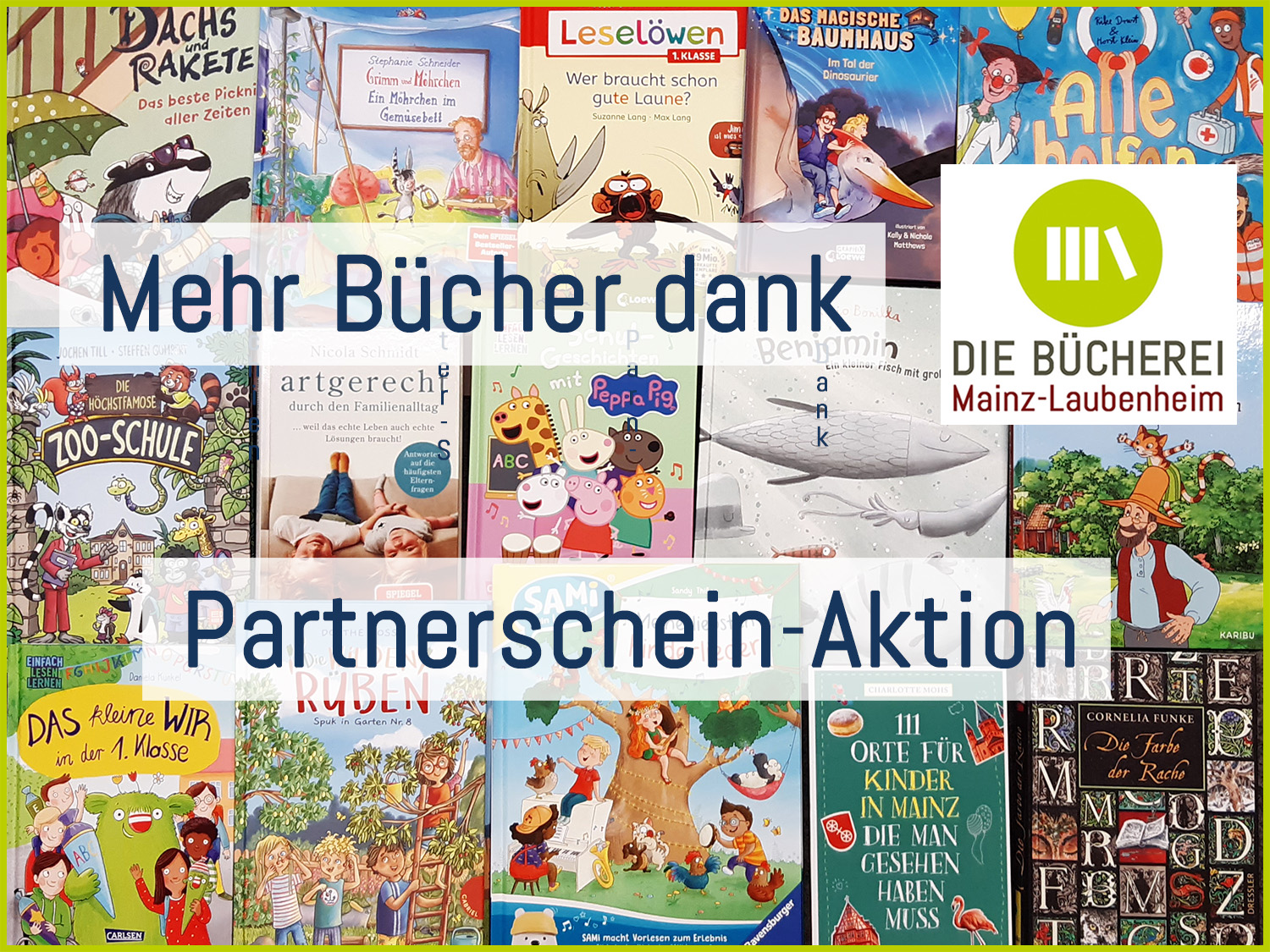 Herzlichen Dank dem Team von Buchladen Ruthmann für diese tolle Kooperation! (c) Die Bücherei Mainz-Laubenheim