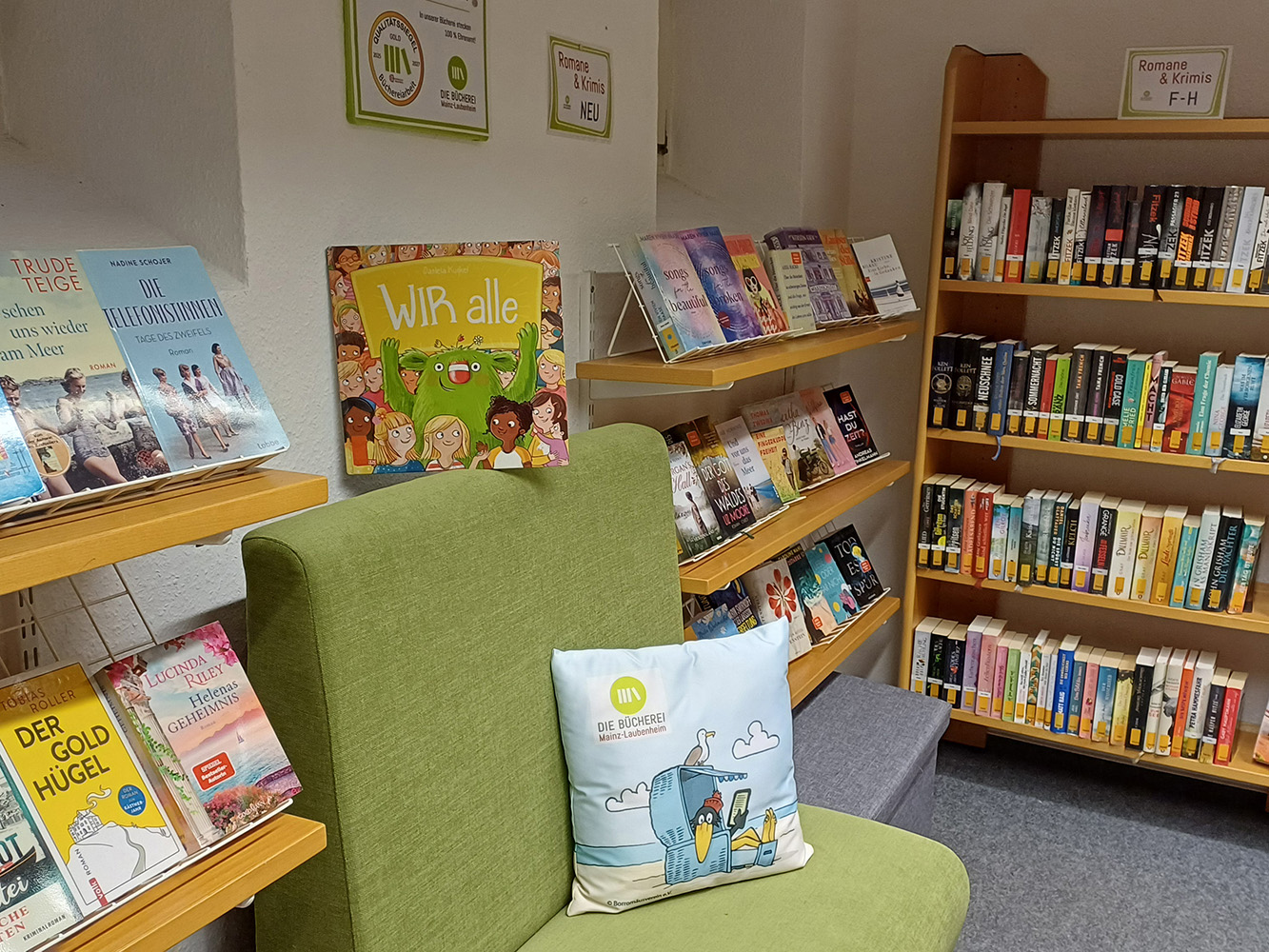 Vielen herzlichen Dank allen Unterstützern! (c) Die Bücherei Mainz-Laubenheim
