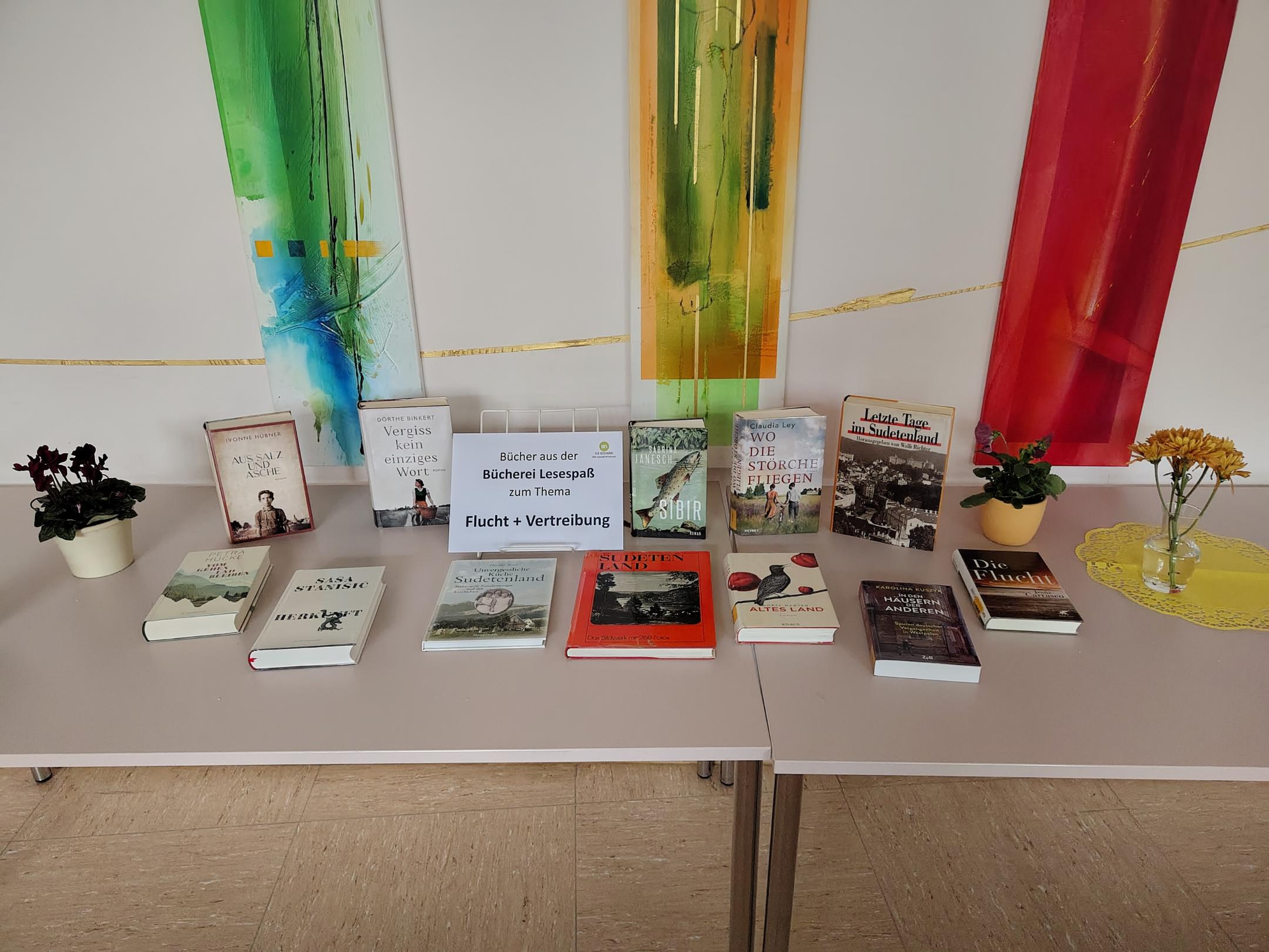 Bücher zum Thema Flucht und Vertreibung