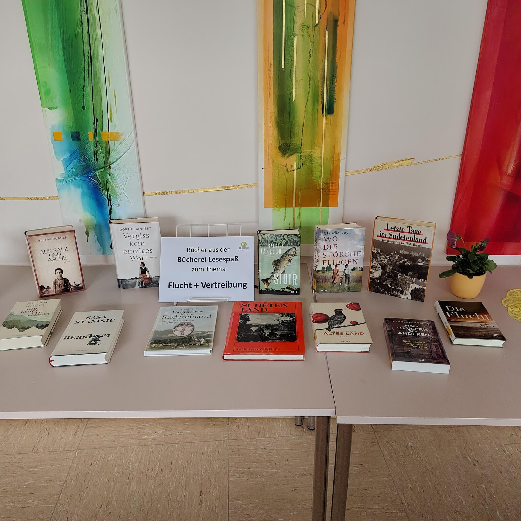 Bücher zum Thema Flucht und Vertreibung