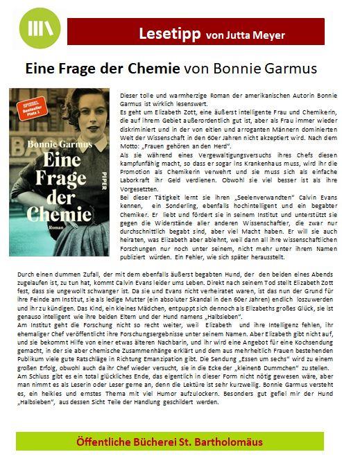 BuchempfehlungEineFragederChemnie (c) Gabi Fries