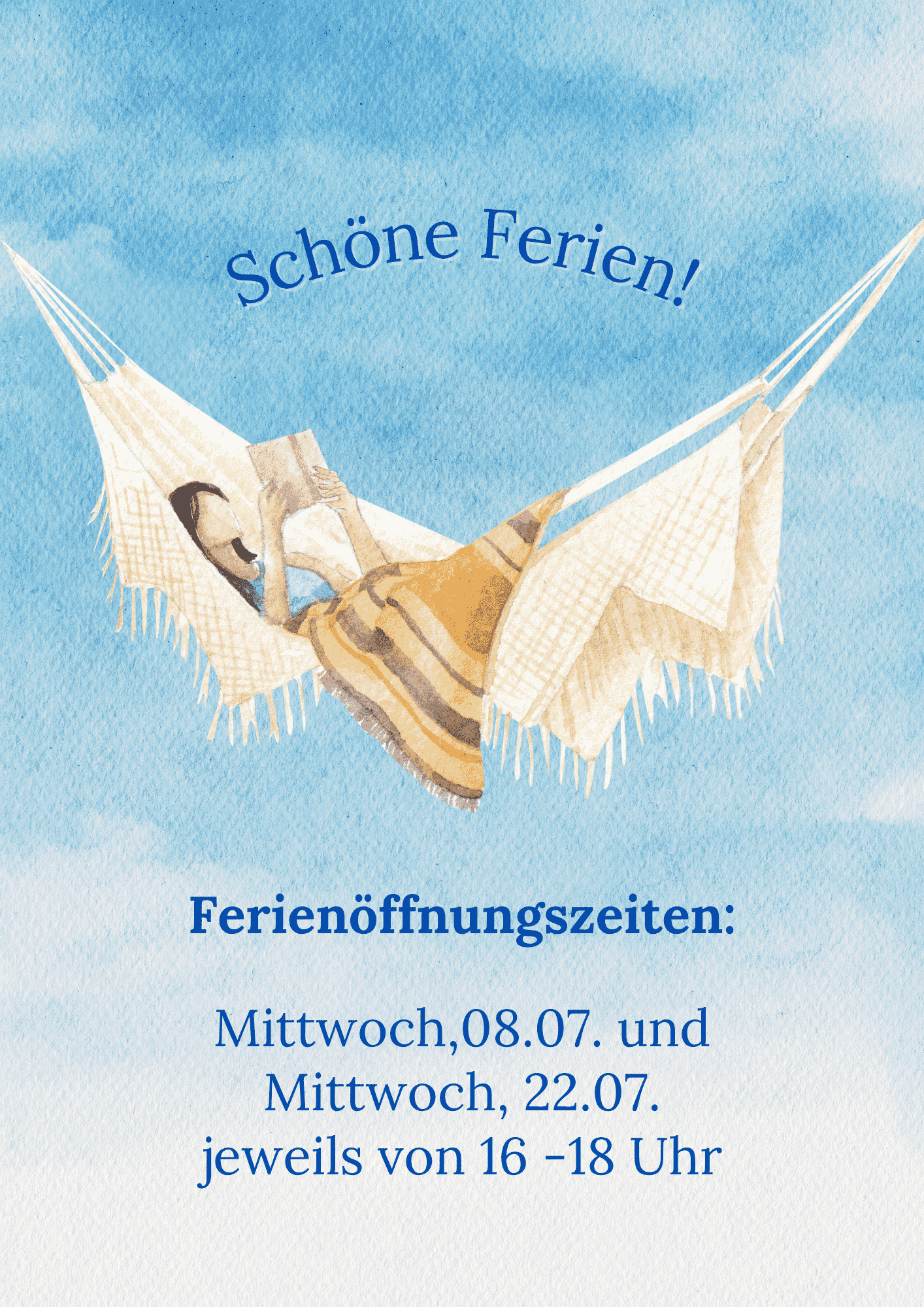 KÖB Nieder-Olm Ferienöffnungszeit (c) canva