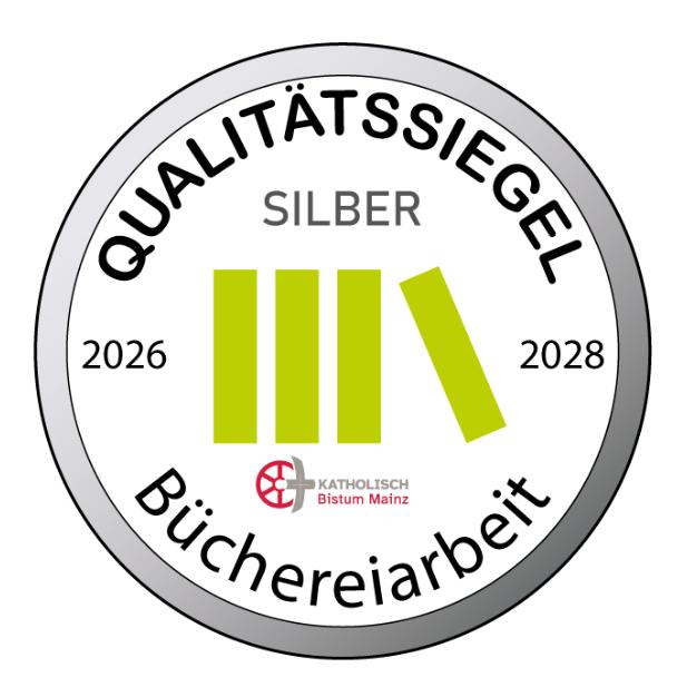 siegel-silber (c) Fachstelle für Büchereiarbeit Bistum Mainz