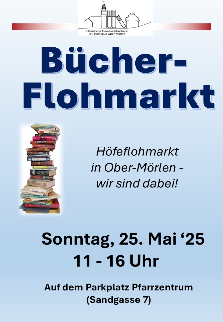 2025-05 bücherflohmarkt (c) Bücherei-Team
