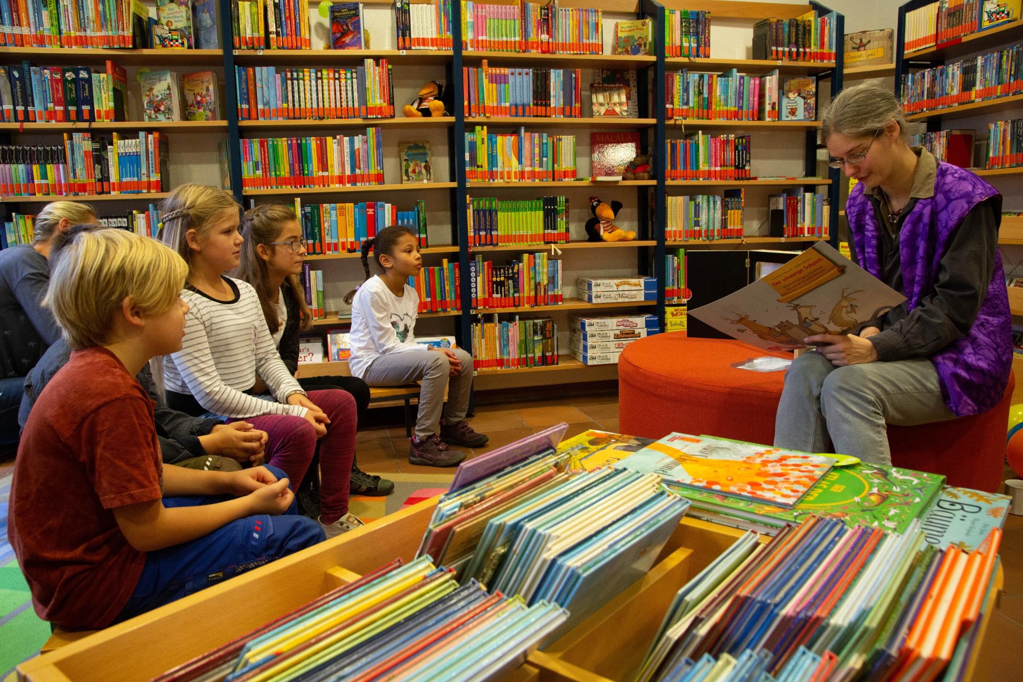 Vorlesen in einer KÖB