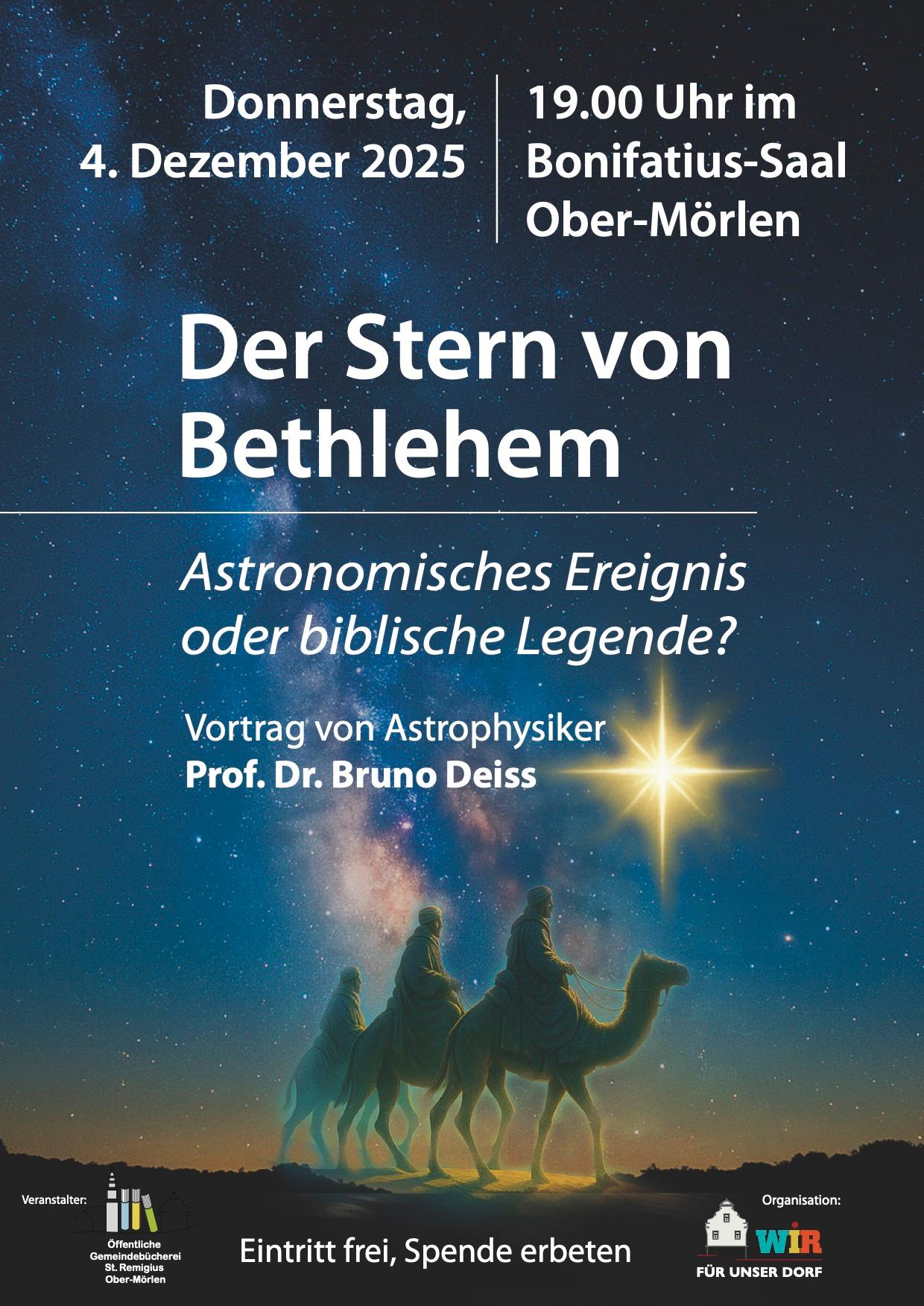 Plakat Sternenvortrag_