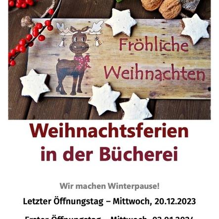 Plakat Weihnachtsferien_2023