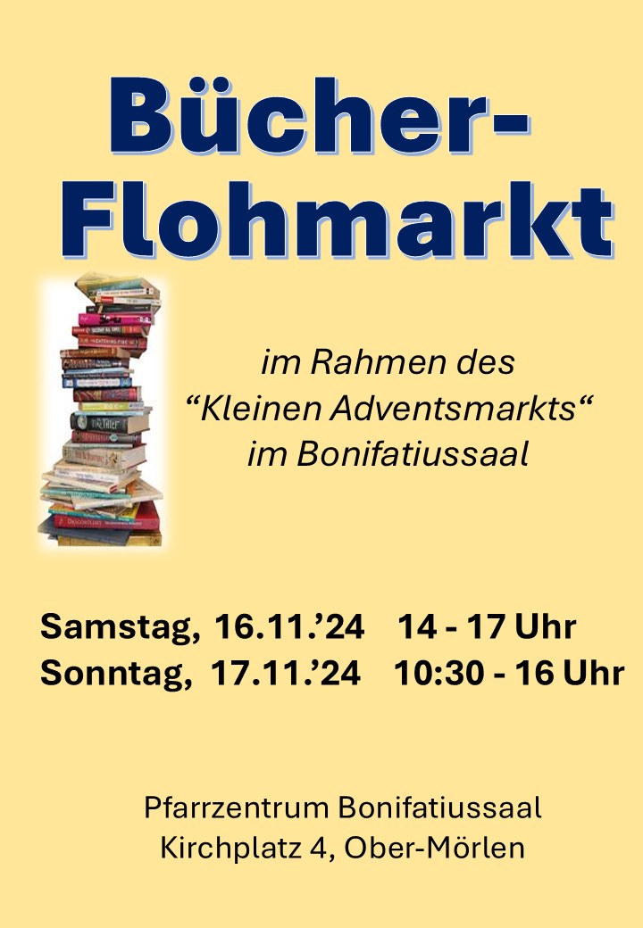 Bücherflohmarkt (c) Bücherei-Team