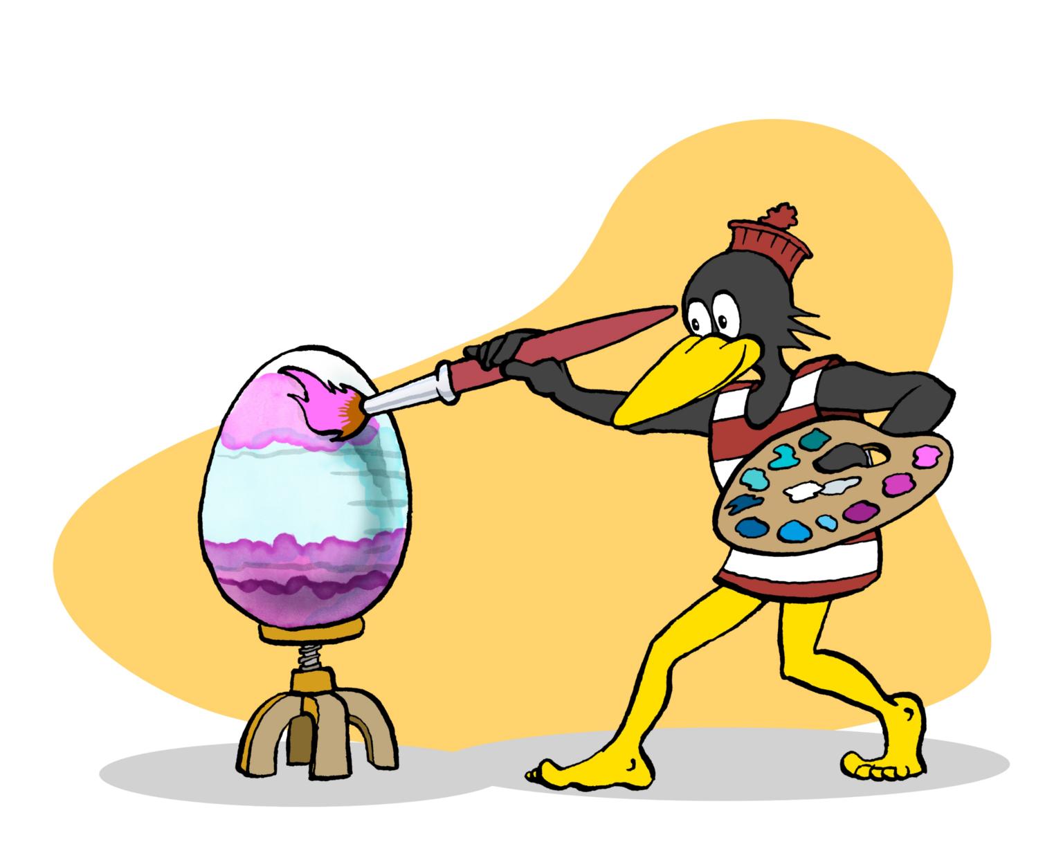 Fridolin_2024_Osterei_4c_ohne (c) borromäusverein.de