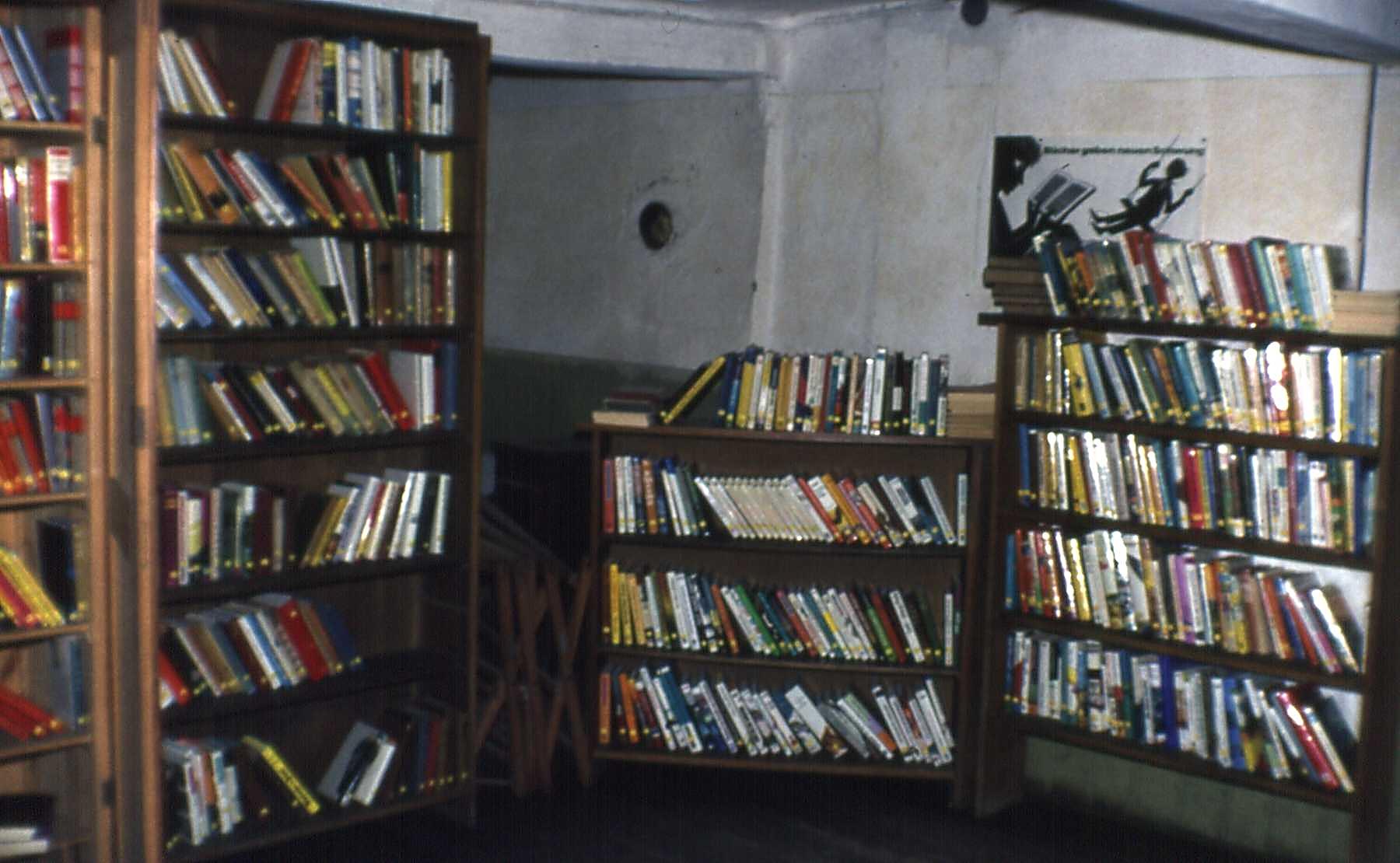 Bücherei 1971 Innenansicht